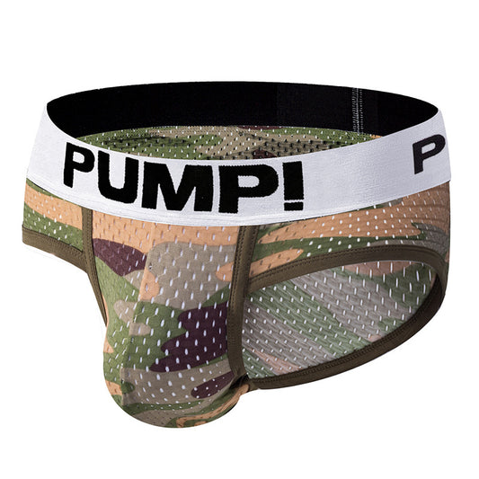 Camo mesh brief